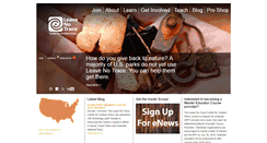 Desktop Screenshot of lnt.org